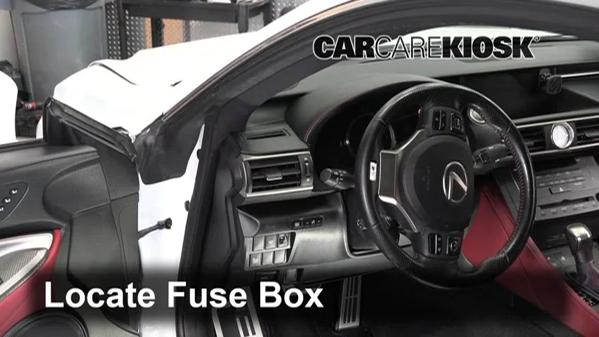 2017 Lexus RC300 3.5L V6 Fusible (intérieur)